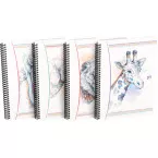 Oxford Boho Chic Spiral Notebook A5 Size 120 Lined Pages Assorted Colors
