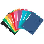 Oxford Top File+ farde à rabats, pour ft A4, couleurs assorties