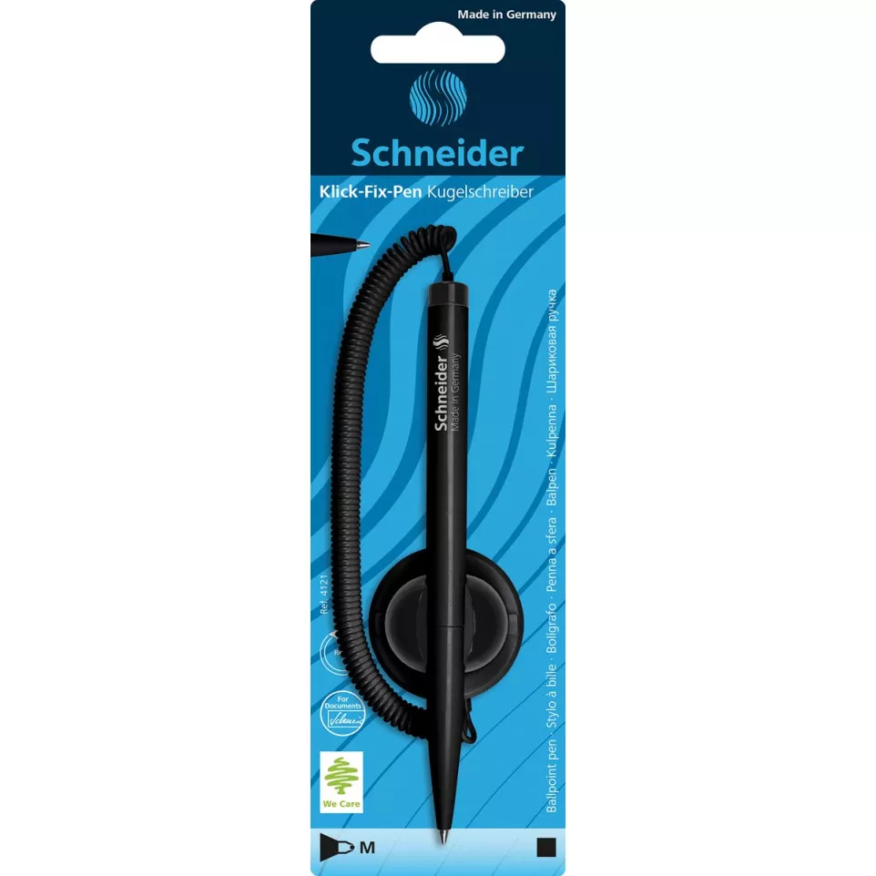 Schneider Klick-Fix Ballpoint Pen Black