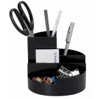 MAUL Roundbox Desk Organizer Black 14x12.5cm 7 Compartments