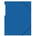 Oxford Top File+ Elasticated 3-Flap Folder, A3, Blue