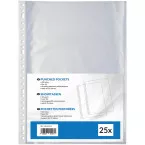 A4 23-Hole Punched Sheet Protectors Pack of 25