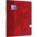 Oxford School Touch spiraalblok, ft A4, 140 bladzijden, gelijnd, rood