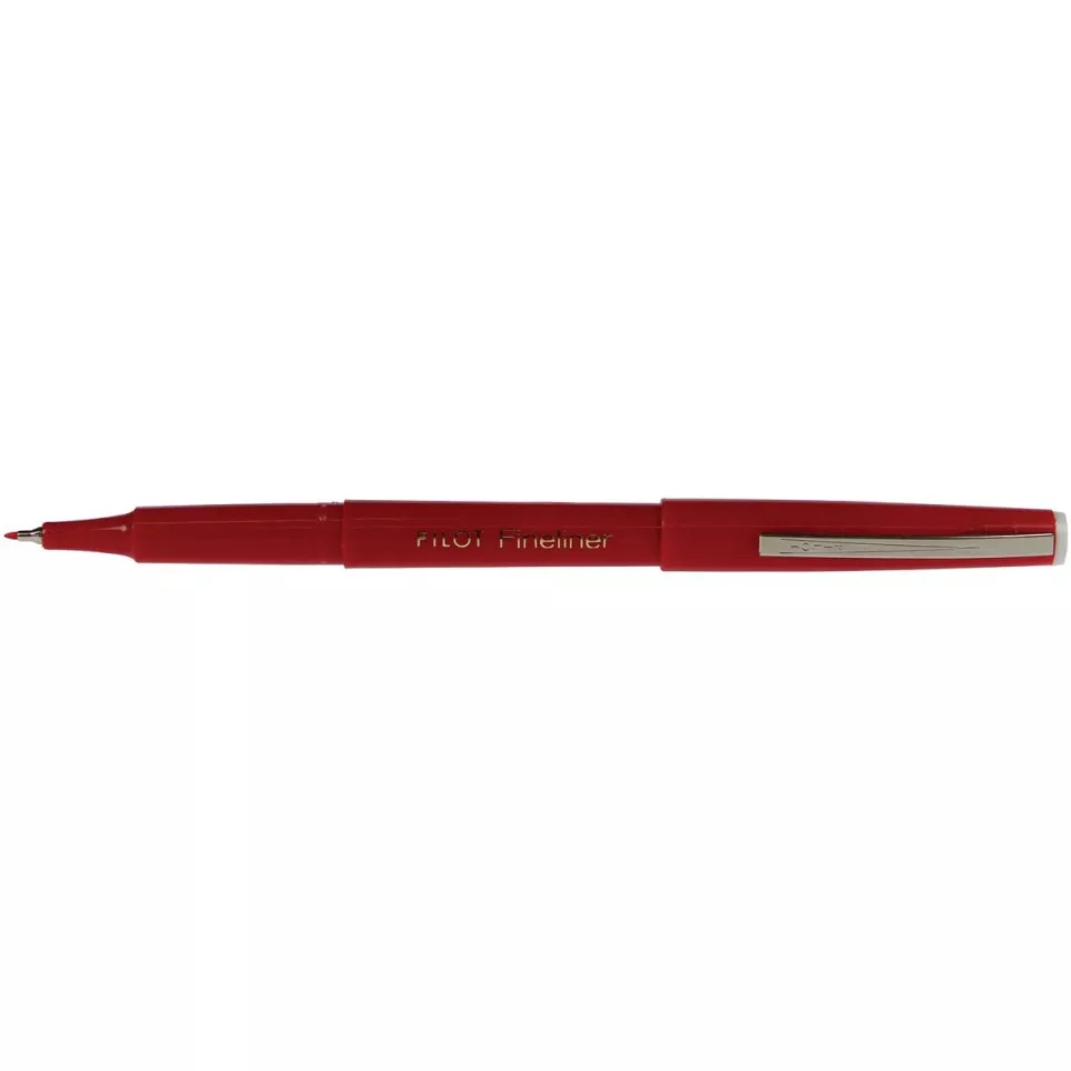 Pilot Fineliner Pen SW-PPF Red