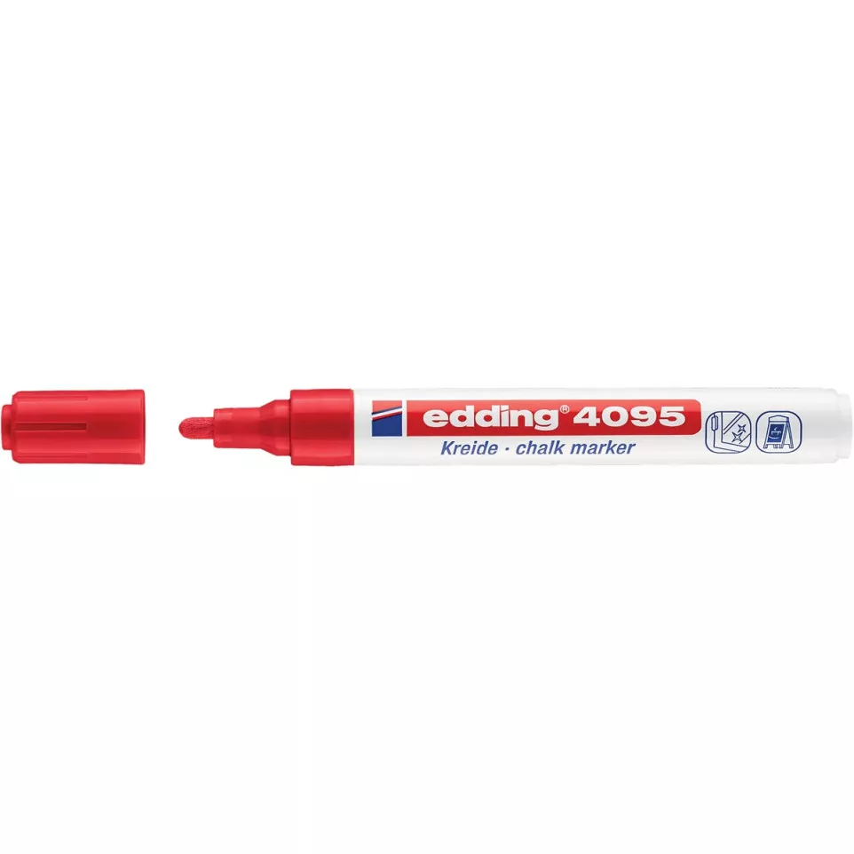 Edding Chalk Marker e-4095 Red