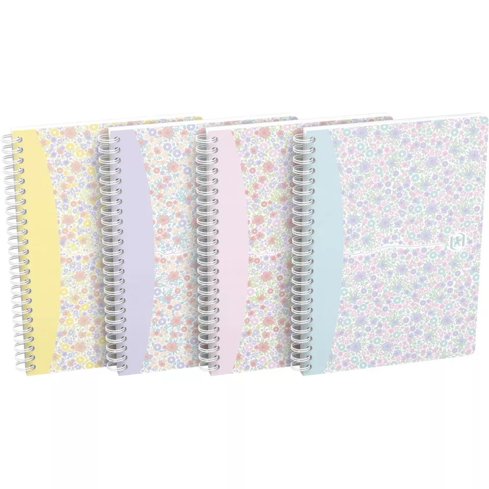Oxford Floral Soft Cover Spiral...