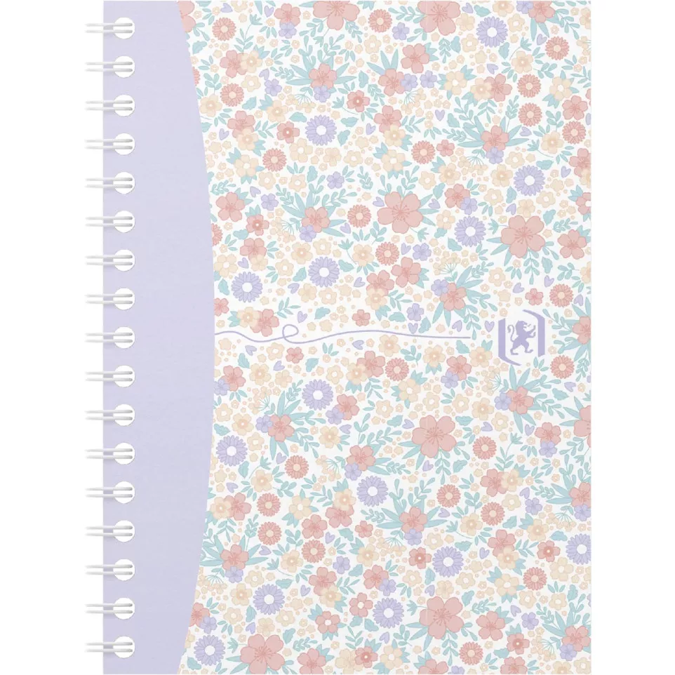 Oxford Floral Softcover Spiral...