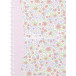 Oxford Floral Softcover Spiral Notebook, A6, 50 Sheets, 5 mm Squared, 4 Assorted Designs