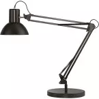 Unilux SUCCESS 80 black LED double-arm desk lamp