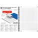 Oxford Office Essentials spiraalschrift, 180 bladzijden, ft 17,6 × 25 cm (B5), 90 vel, geruit 5 mm, geass