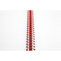 Oxford BLACK N' RED cahier spiralé en carton, 140 pages ft A4, ligné