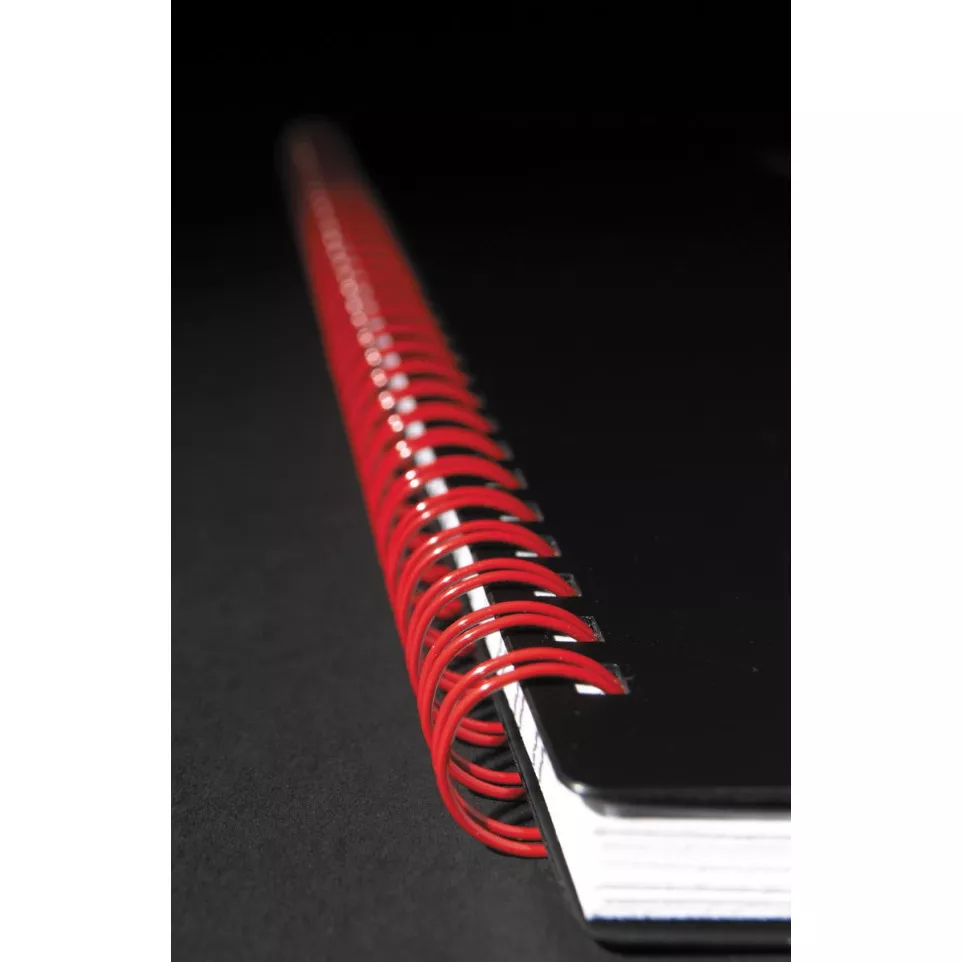 Oxford BLACK N' RED spiraalblok...