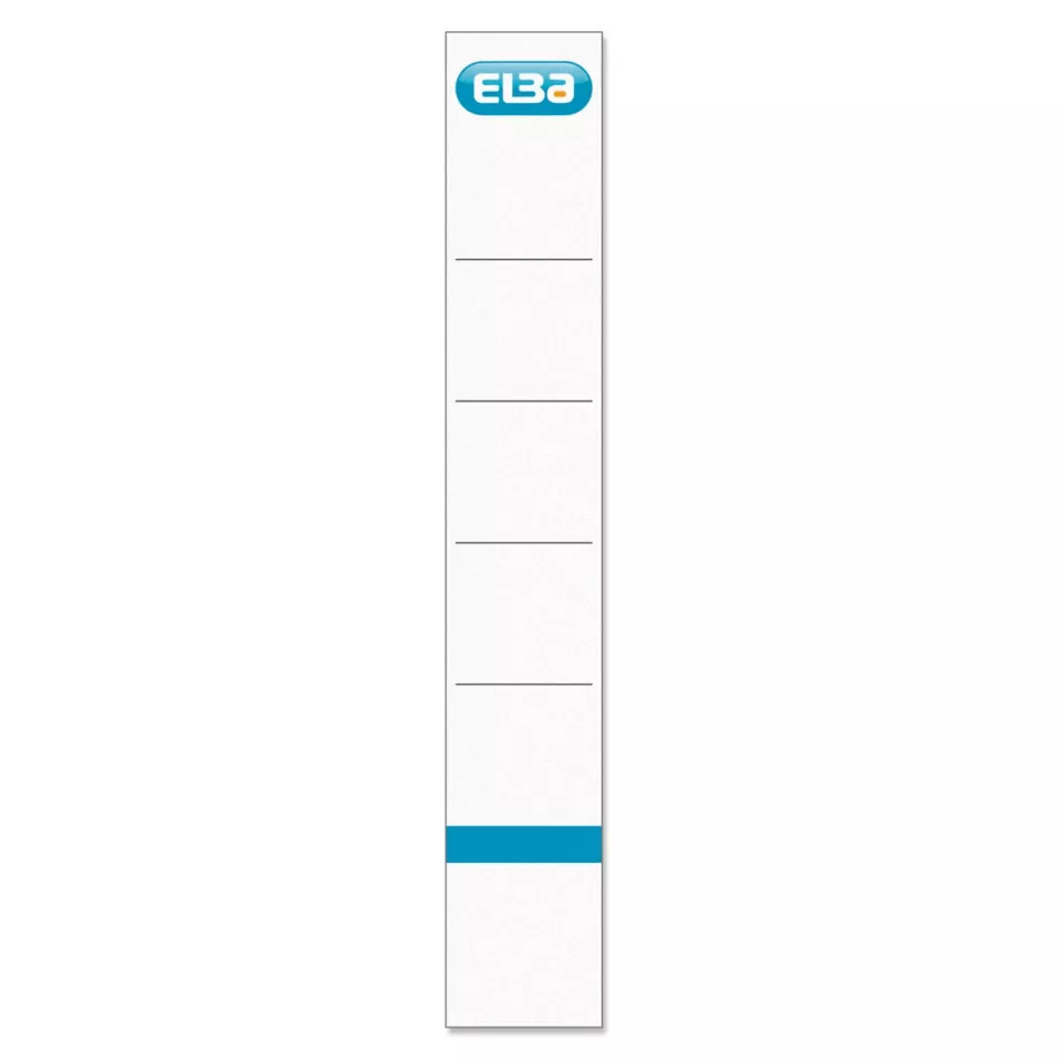 Elba Rugetiketten Ft 19 x 3 cm, wit,...