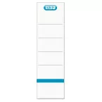 Elba spine labels, 8 cm spine width, sheet 19 x 5.4 cm, white, pack of 10
