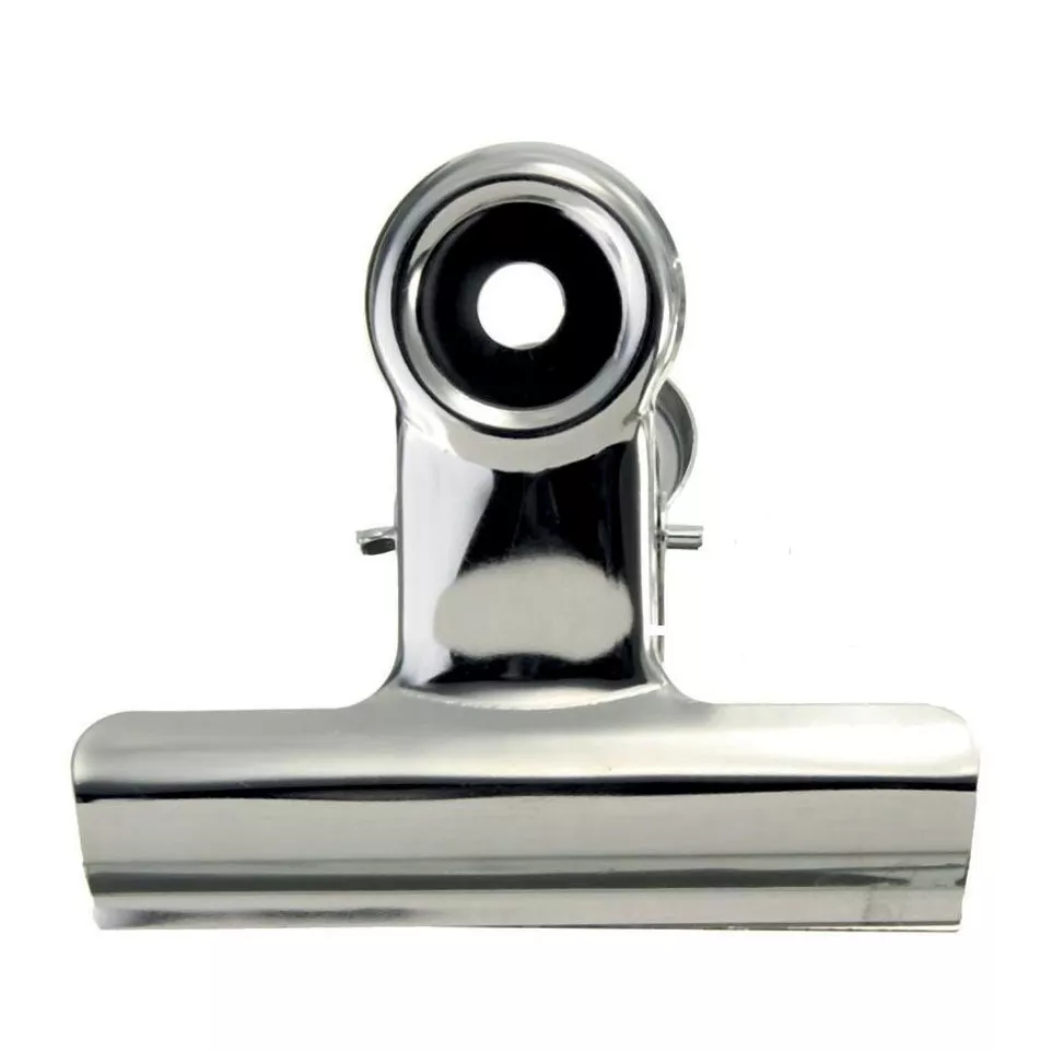 LPC bulldogclip 38 mm, zilver, doosje...
