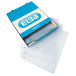 OXFORD Quick'in pochette perforée, A4, en PP clair, 11 trous, 70 micron, boîte de 100 pièces