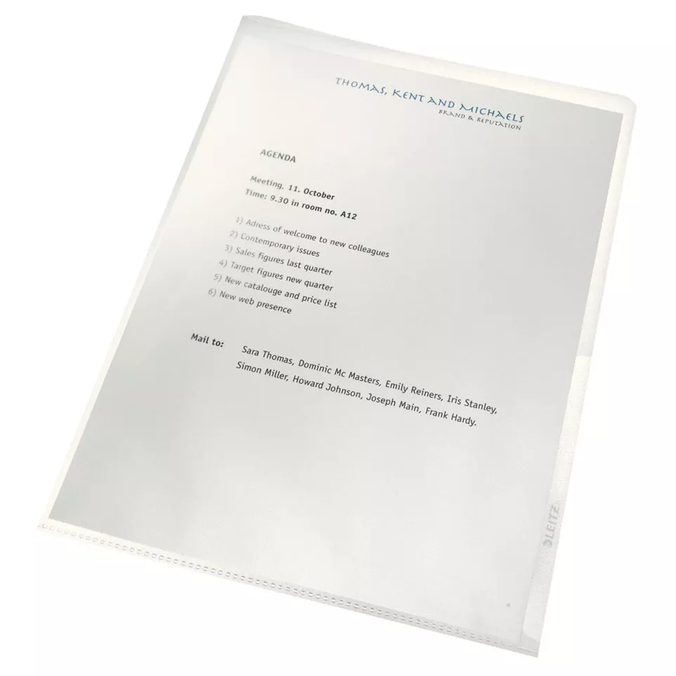 Leitz Recycle Transparent Corner...