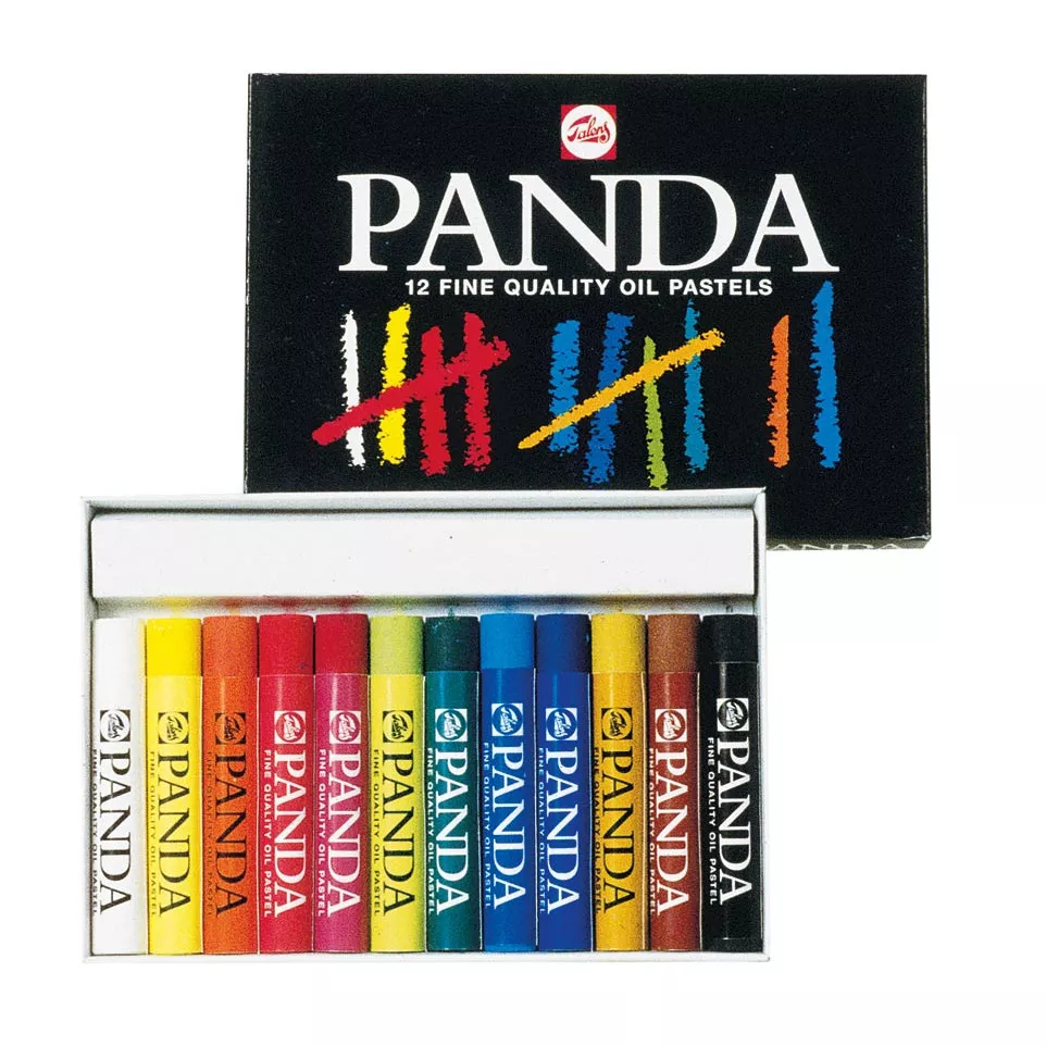 Talens Panda oliepastel, doos van 12...