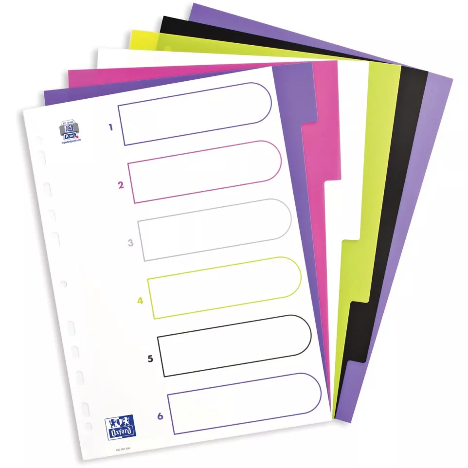 OXFORD MyColour tabbladen, formaat...