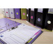 OXFORD MyColour intercalaires, format A4, en PP coloré, 11 trous, 6 onglets