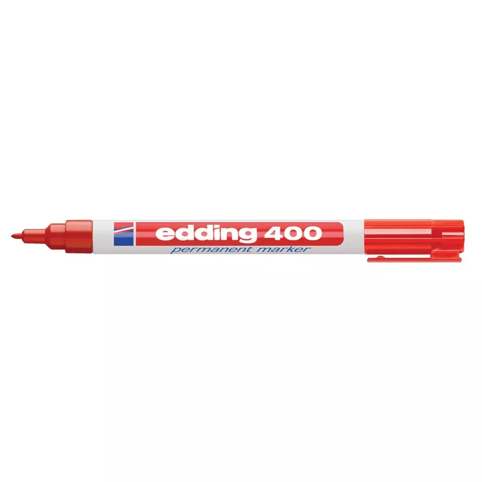 Edding marqueur permanent, 400, rouge