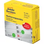 Avery marking dots, diamètre 19 mm, rouleau avec 250 pièces, vert