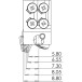 Narrow Electric Strike with Symmetrical Case Sewosy 1 ROUREG MINI 6-24 Vac/dc without Faceplate per piece