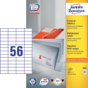 Avery Zweckform 3668 Universal Labels Ultragrip White 100 Sheets 52.5 x 21.2 mm