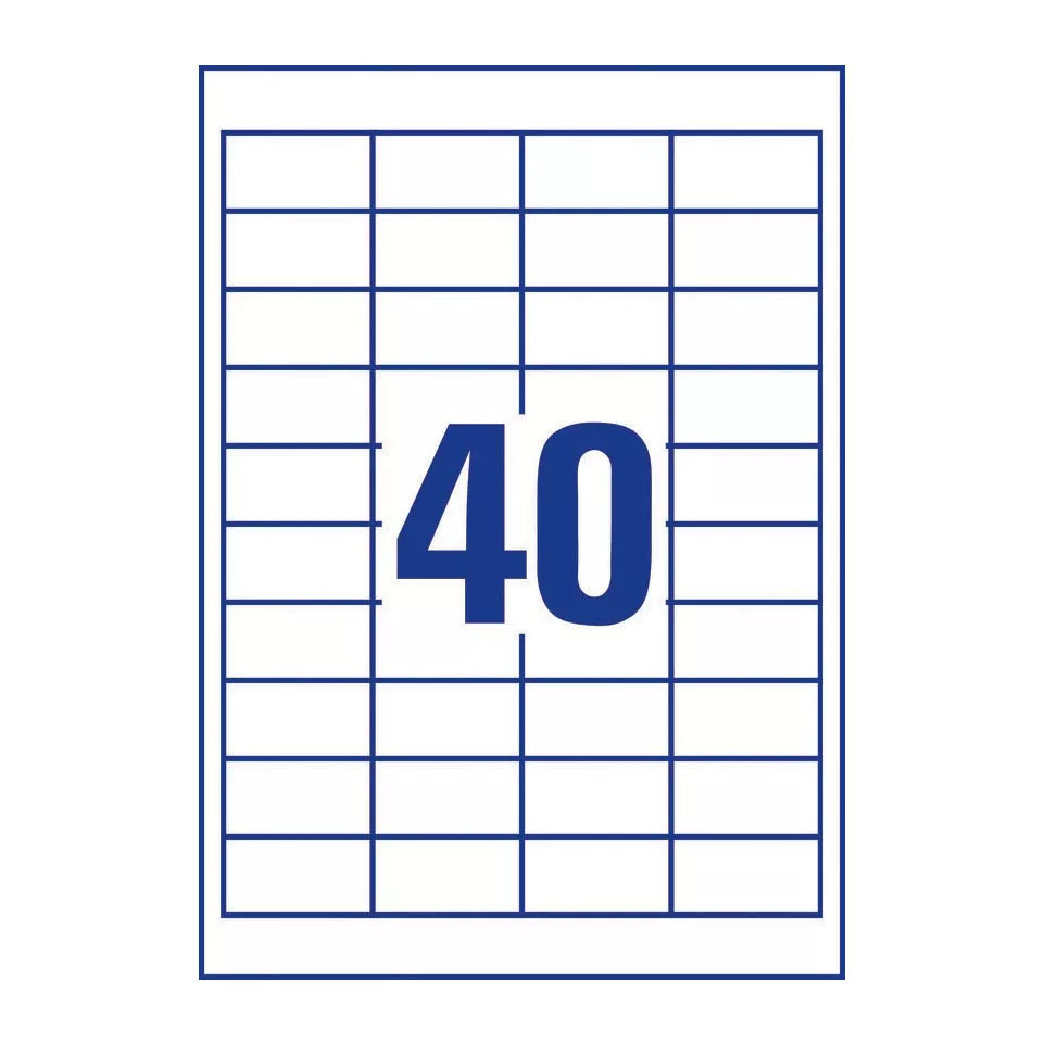 Avery Zweckform 3657 Universal Labels...