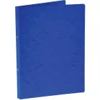 Bronyl ring binder 2 rings A4 glossy cardboard 16 mm blue