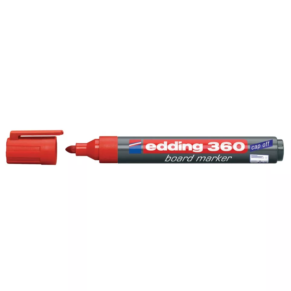 Edding 360 Whiteboard Marker Red