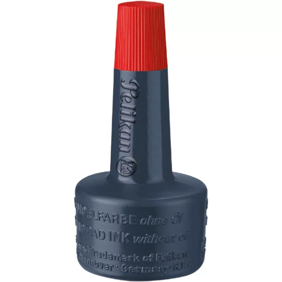 Pelikan stamp pad ink red