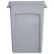 Rubbermaid afvalcontainer Slim Jim, 87 liter, grijs