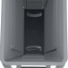 Rubbermaid afvalcontainer Slim Jim, 87 liter, grijs