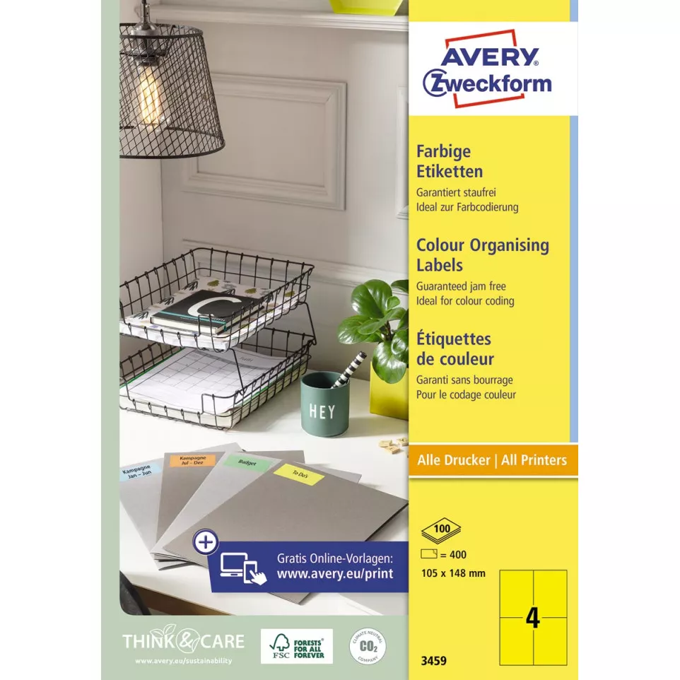 Avery Dennison Universal Colored...
