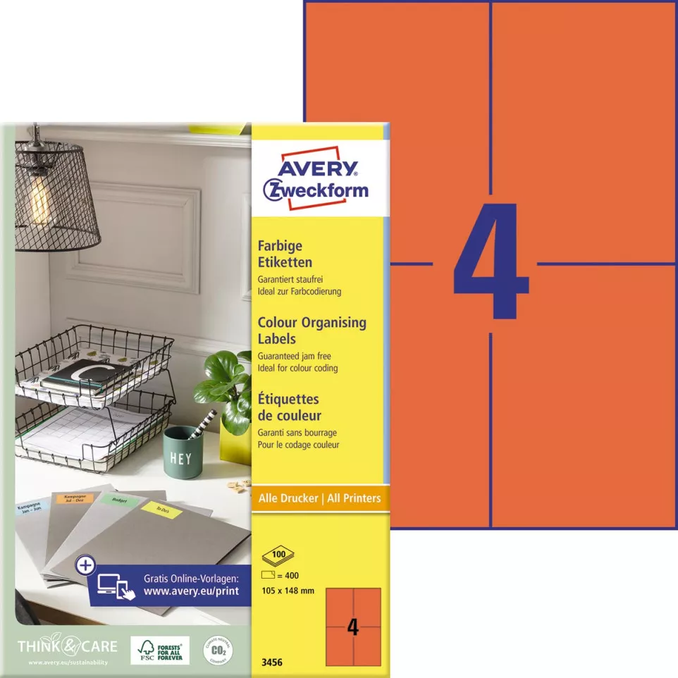 Avery Dennison Universal Colored...
