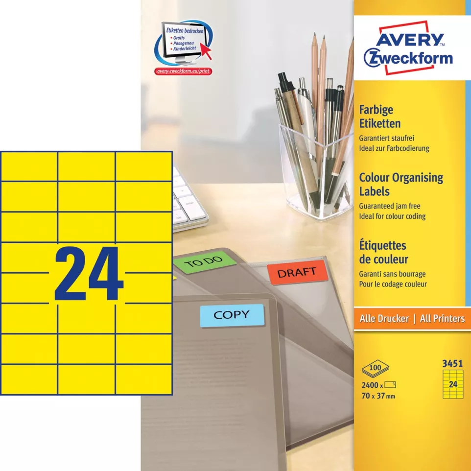 Avery étiquettes universelles...