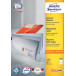Avery Zweckform 3427, étiquettes universelles, Ultragrip, blanc, 100 feuilles, 105 x 74 mm