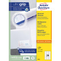 Avery Zweckform 3422, Universele etiketten, Ultragrip, wit, 100 vel, 24 per vel, 70 x 35 mm