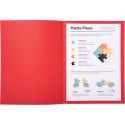 Exacompta Super 180 Cardboard Folder for A4, Pack of 100, Red