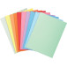 Exacompta dossiermap Super 180, voor ft A4, pak van 100 stuks, 10 geassorteerde kleuren