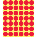 Avery Ronde etiketten diameter 18 mm, rood, 1.056 stuks