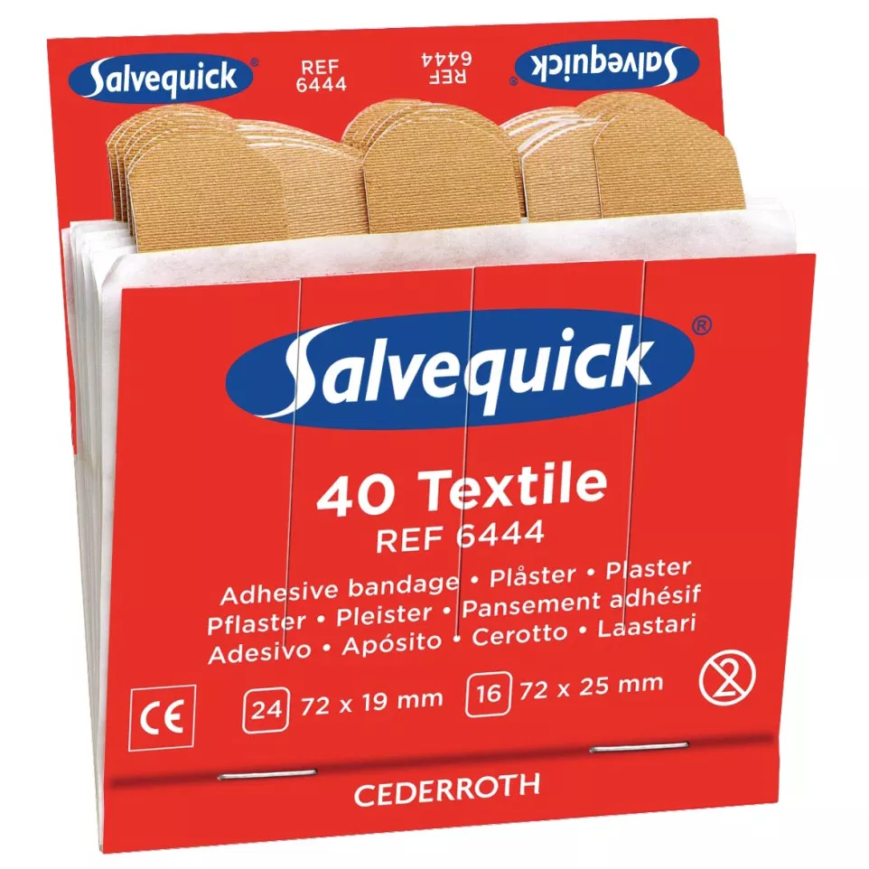 Salvequick Fabric Plaster Refills for...