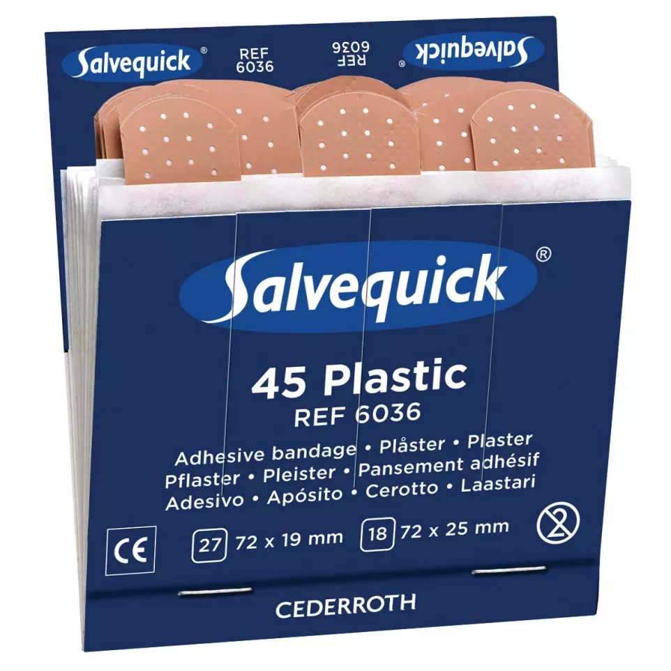 Salvequick Plastic Plaster Refills...