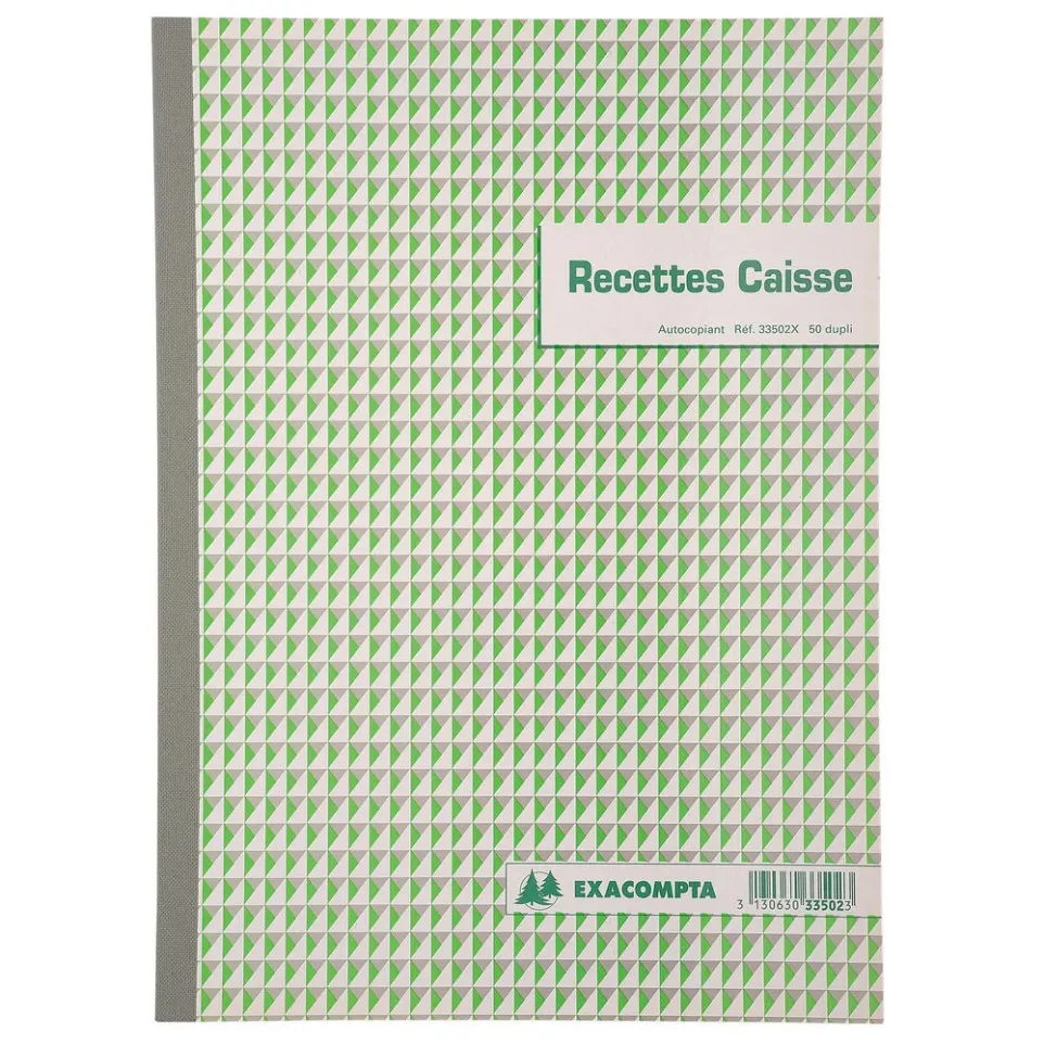 Exacompta Cash Receipt Book A4 French...