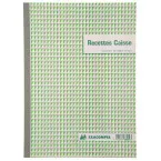 Exacompta recettes caisse, ft A4, français, dupli (50 x 2 feuilles)