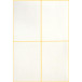 Avery Zweckform Multipurpose General-Use Labels 3330, 80 x 54 mm, White, 112 Labels