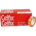 Celfix cellulose transparent adhesive tape 12 mm x 33 m