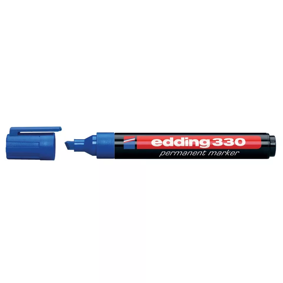 Edding marqueur permanent e-330 bleu