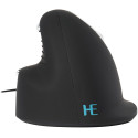 R-Go HE ergonomische muis, medium, met draad, voor rechtshandigen